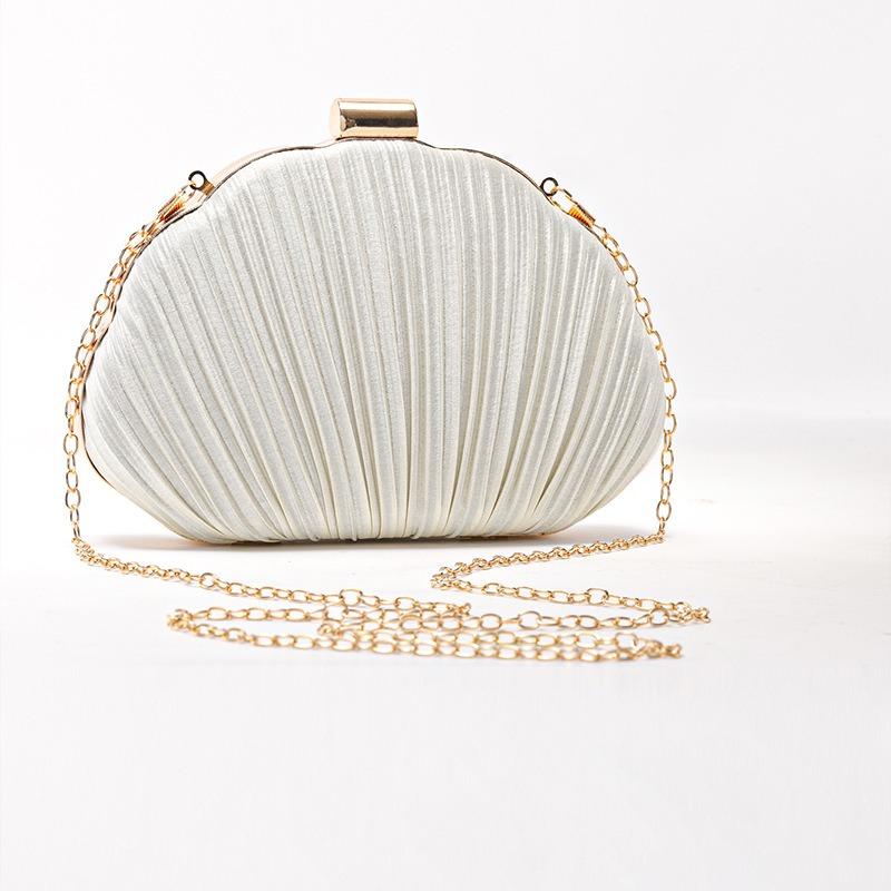 New shell bag dinner bag evening bag party bag shoulder bag chain bag wedding bag messenger dress