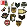 Abzeichen Stoff Aufkleber Kleidung Hosen Patch Aufkleber Daunenjacke Jeans Loch Reparatur Aufkleber Muster Stickerei Aufkleber