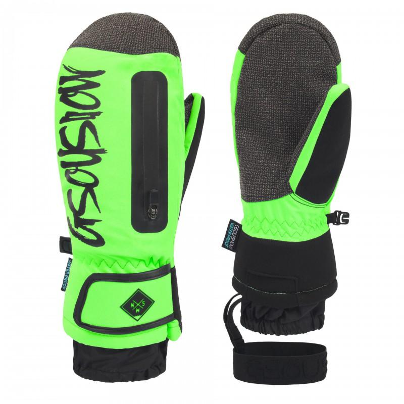Snow Gloves Skiing Snowboarding Freeride With Built-in Wrist Guard Kevlar Reinforced Waterproof Wear-resistant Unisex