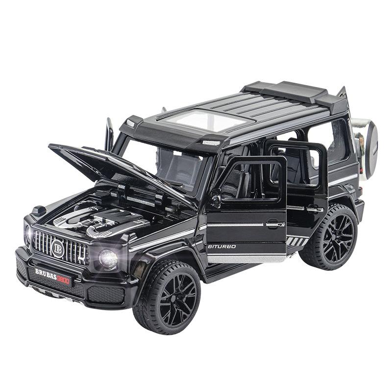 1/32 Alloy Die-cast G800 Car Model Simulation Sound and Light Off-road Vehicle Toys Birthday Gift Christmas