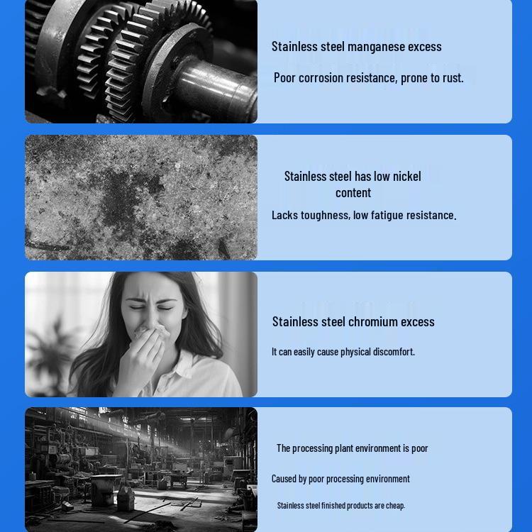 Reactiv de detectare a manganului din oțel inoxidabil 304/316 Soluție de testare