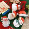 Christmas Tree Christmas Hair Clip Christmas Hat Santa Claus Hairpin Christmas Hair Claw  Daily