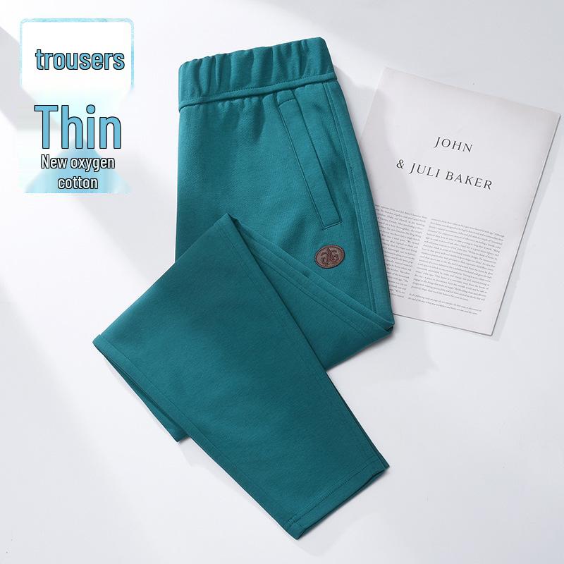 

Женские зеленые гаремные спортивные штаны с высокой талией - Облегающий крой, Свободные драпирующиеся штанины, Укороченный спортивный стиль 3X-Large