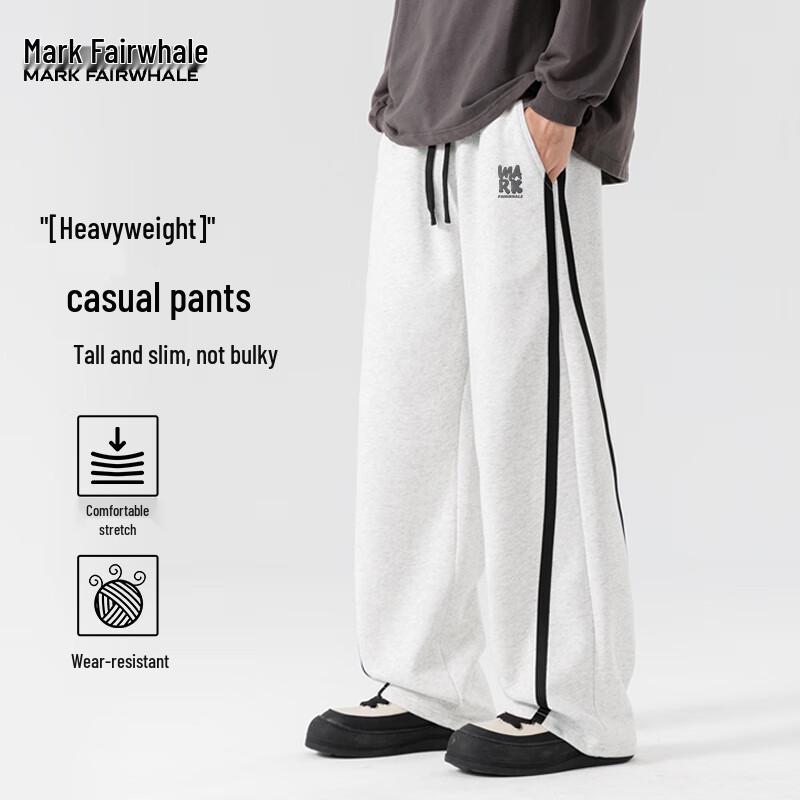 

Mark Fairwhale Men s Heavyweight Straight-Leg Sweatpants L