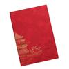 Chinese Style China-Chic Gold Stamping Notepad PU Cover Meeting Record Notebook  School