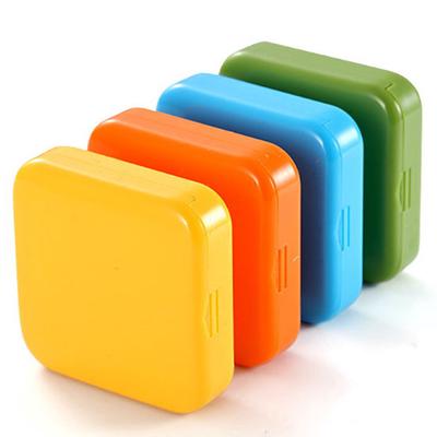 Push-Open Pill Organizer Medikamentenbox mit 2 Fächern Tragbarer Reisekoffer