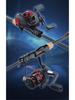 Complete Beginner's Micro Tin Can Lure & Long Cast Spinning Rod Set with Double Rocker Arm Spinning Wheel.
