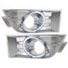 Front Bumper Fog Light Cover Bezel Trim Chrome 7T4Z17E810B 7T4Z17E811B For Ford Edge 2007-2010 Accessories