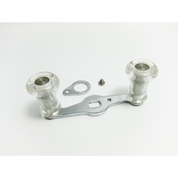 Used SAURUS POWER HANDLE SHORT CLEAR KNOB 60mm for ABU SAURUS POWER HANDLE SHORT CLEAR KNOB 1500C 1601C 2500C 2601C 4500C 5500C