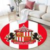 Sunderland Round Area Rug Under Office Chairs Bedroom Living Room Home Decor