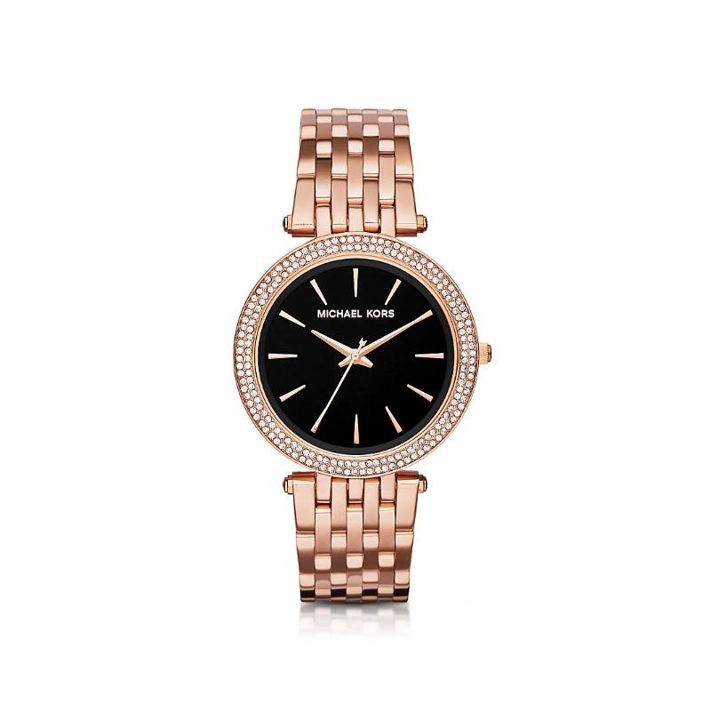

Часы Michael Kors Darci с паве, покрытие из розового золота, MK3402 розового золота