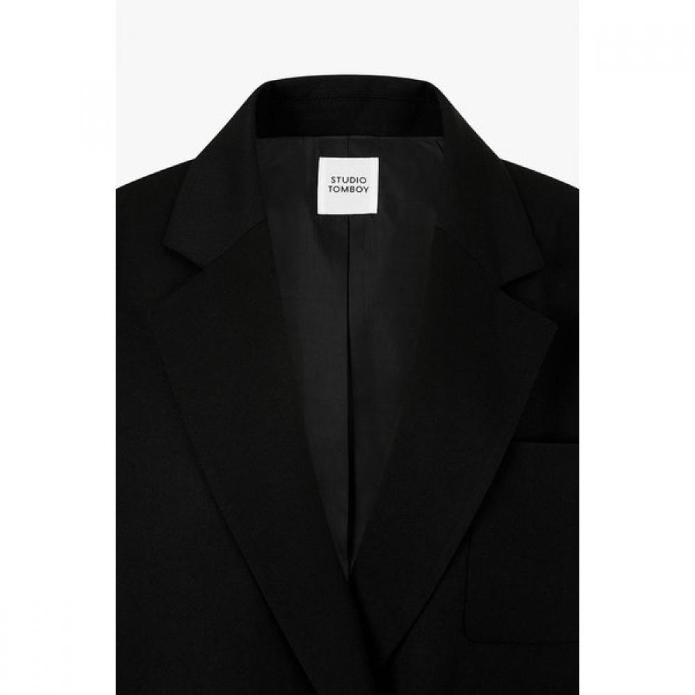 STUDIO TOMBOY Double Breasted Oversized Jacket 9105112550ar 