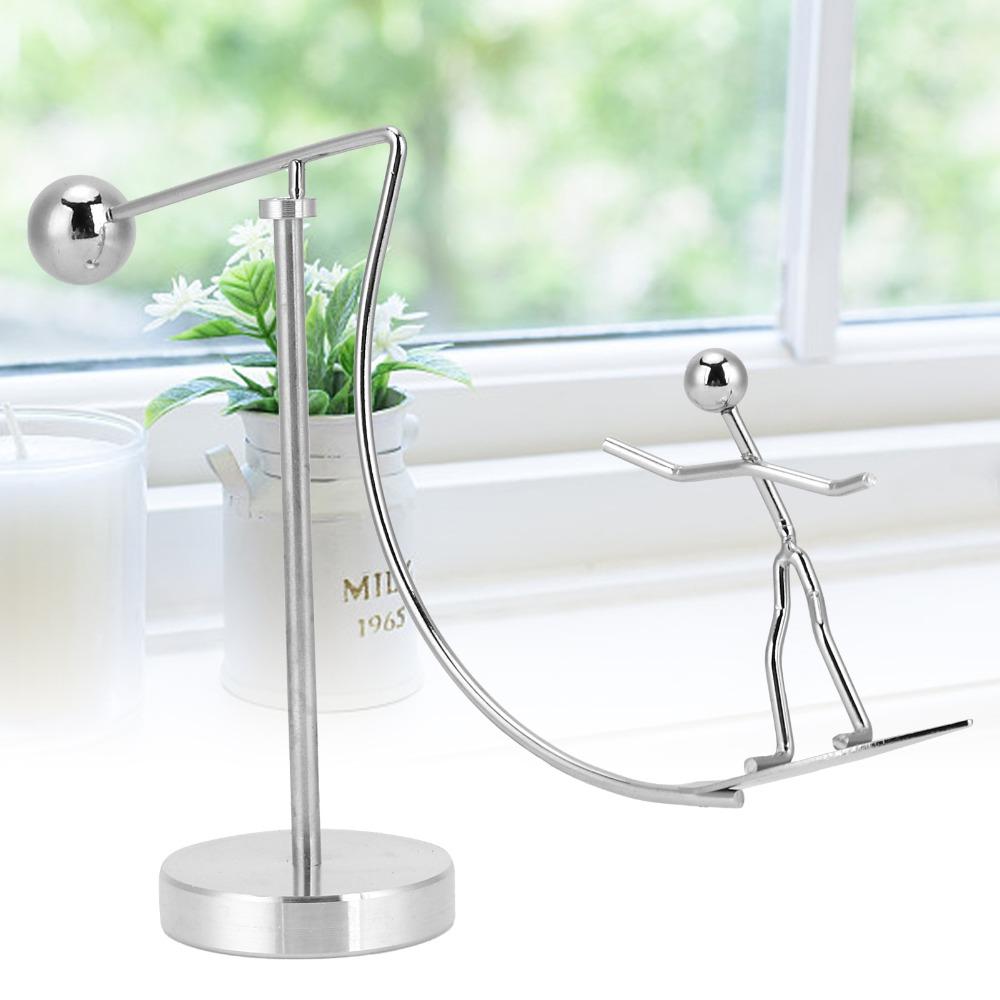Stainless Steel Desktop Metal Balance Ornament  Business Desktop Decorative Piece