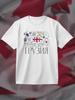 T-Shirt Symbols of Georgia Colored