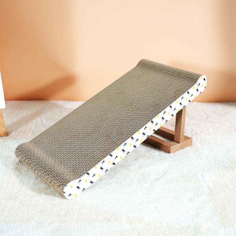 Cat Scratching Board Cardboard Cat Scratching Mat Box for Indoor Cats Scratching Bed Reversible Durable with Catnip