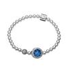 Pandora Intoxicating Night Pearl Pavé Bracelet Set Women's Silver ZT-0347
