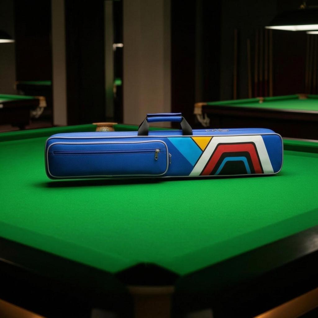 Billiard Cue Case Hard Shell Portable Stick Holder for Pool Players
