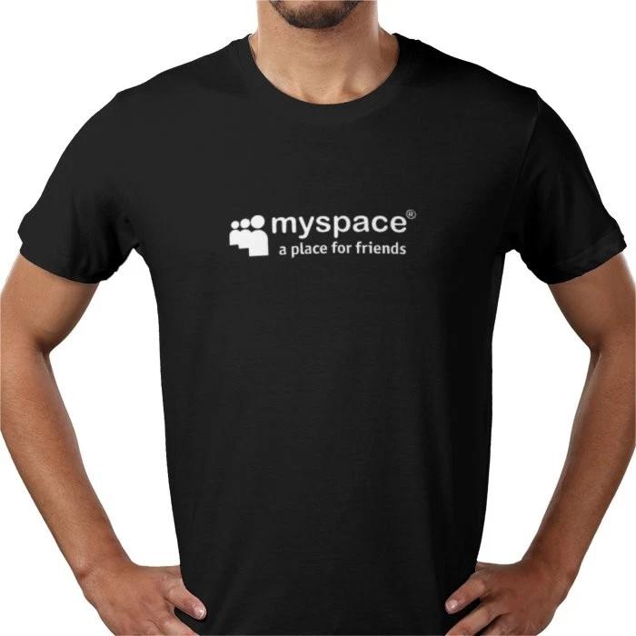My Space retro vintage social networking t-shirt tee all sizes 100% cotton UK L