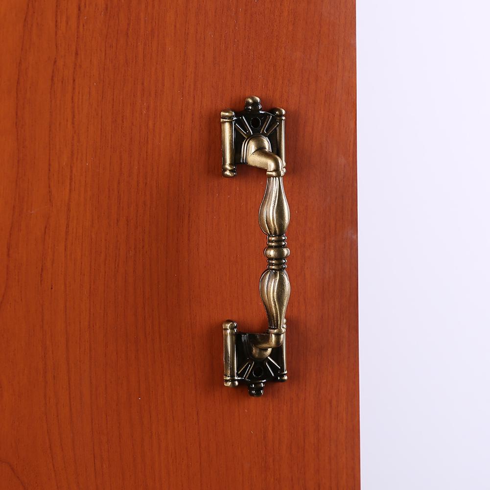 Green Bronze Drawer Handle Vintage Door Lock Handle Multi-function Antique Portable Chinese Style Practical Furniture Hardware