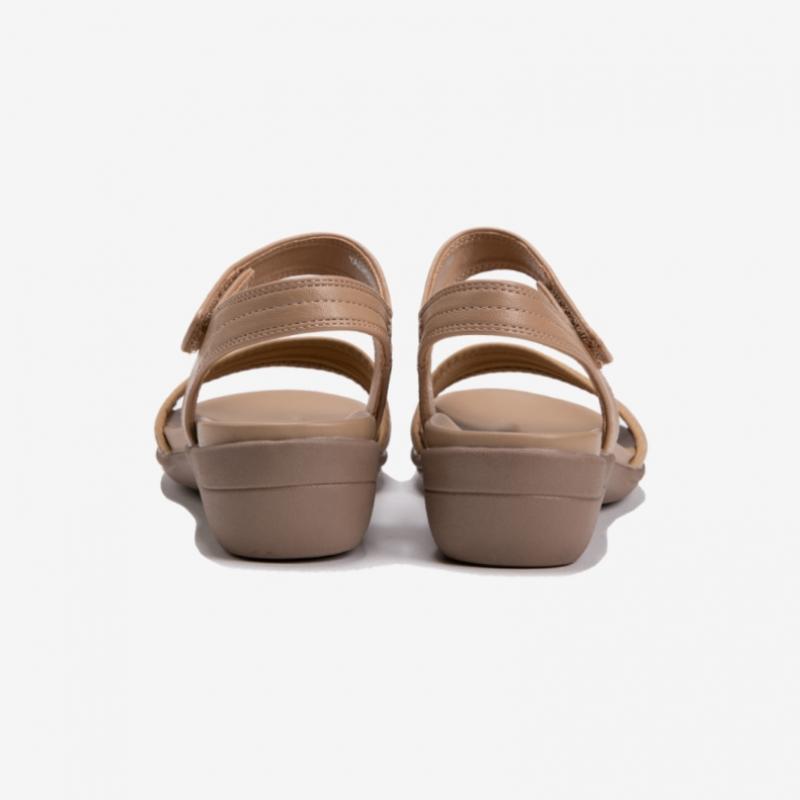 Young Age Women Soft Banding Sandals Beige