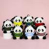 Premium Scented Panda Pendant Backpack: Dressed-Up Panda Doll In Various Styles