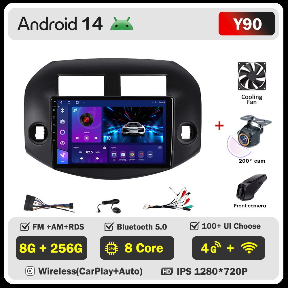Car Android For Toyota RAV4 3 XA30 2005-2013 Stereo Head Unit Mirror Link Automotive Multimedia Radio Intelligent Car Systems