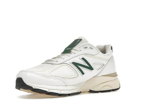 New Balance 990v4 Made in USA x Teddy Santis Low White Green - U990TC4