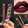 DragonRanee Vampire Matte Lip Glaze - Waterproof Halloween Retro Lipstick In White & Black