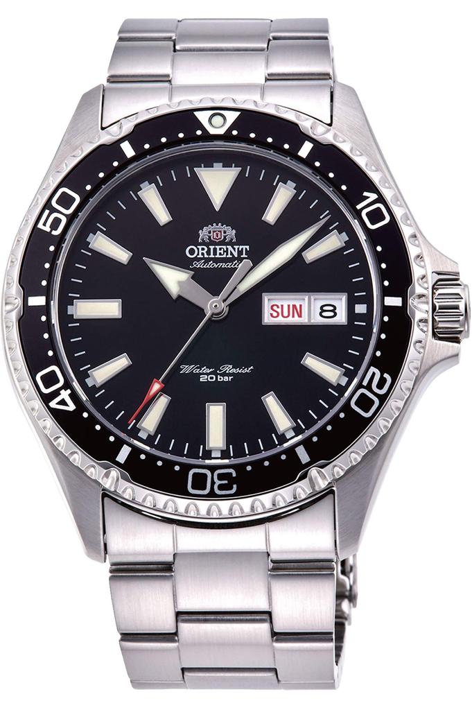 Orient Watch MAKO Automatic Winding Winding Overseas Model Black Sapphire Crystal [Orient] (Hand Included) RA-AA0001B19B Men's [Item]