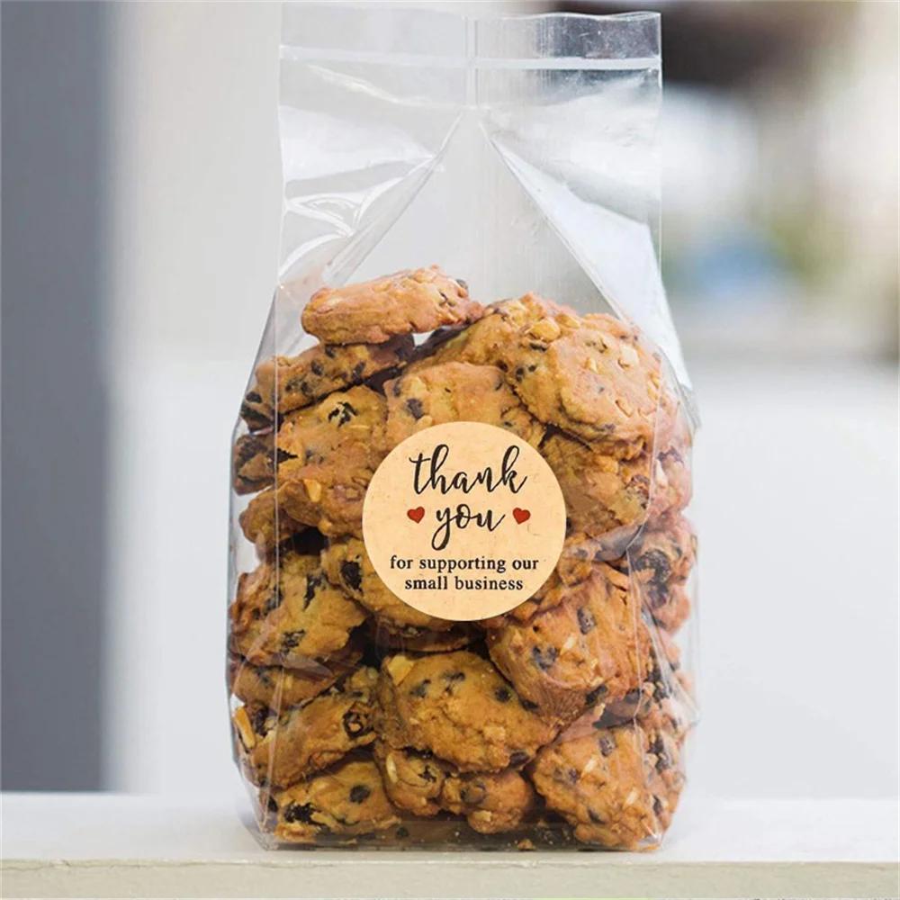 500pcs Roll Thank You Stickers Labels Stamps Round Floral Multicolor Envelopes Cute Closure Wedding Decoration Gift Seal Sticker