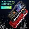4G robustes Militär-Handy mit großem Akku, Kamera und extrem langer Standby-Zeit (für Senioren entwickelt).