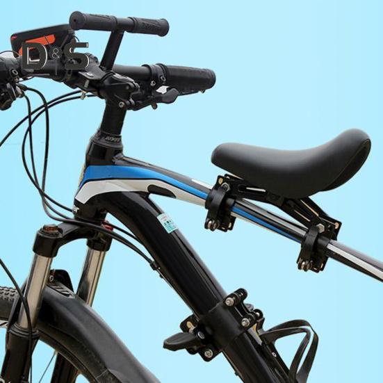 1 Set Kids Bike Seat Front Mounted Bike Seat Handlebar Foot Pedal Detachable Toddler Child Road Mountain Bicycle Front Seat Bike Accessories