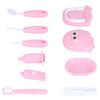 Children's Doctor Toy Set Simulation Dentist Play House Role Playing Medicine Box Stethoscope Children's Toy Set(Pink )
