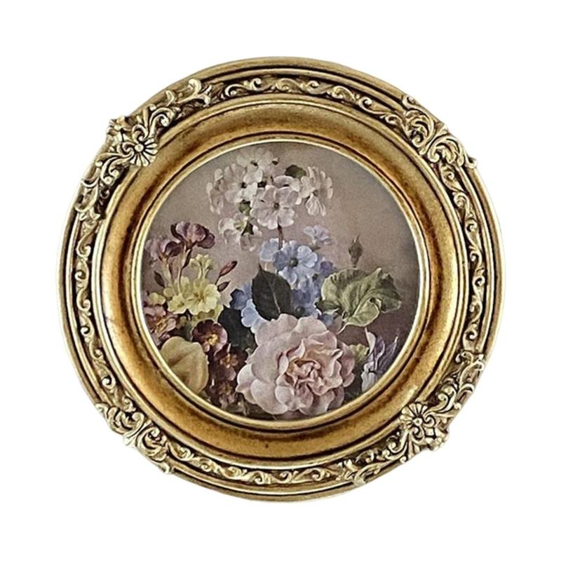 Ретро фоторамка Антикварная витиеватая фоторамка Настольная и настенная Старомодная фоторамка, Декоративная рамка 1