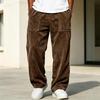 Men's Long Corduroy Pants, Trendy and Versatile for Casual Everyday Wear