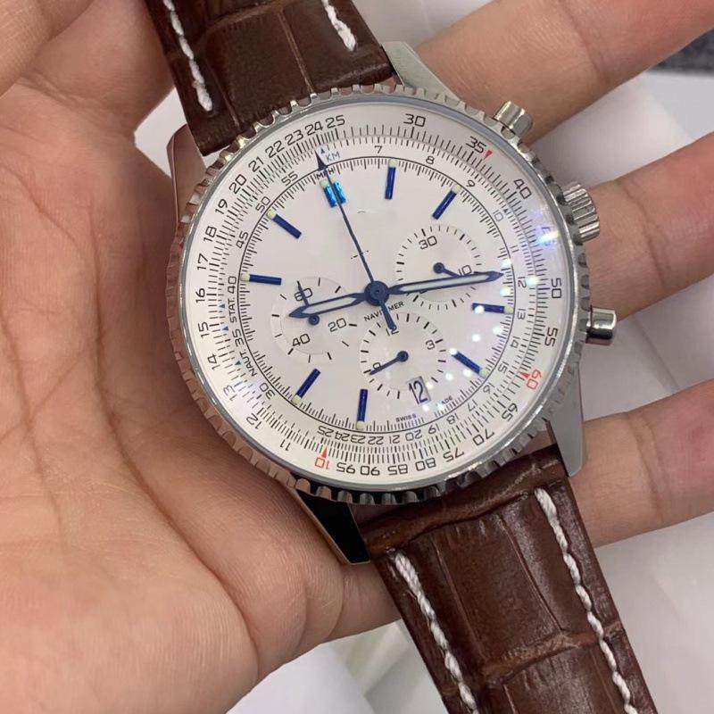 BNL Gear Letecké chronografy B01: Luxusní multifunkční pánské sportovní hodinky s quartzovým strojkem
