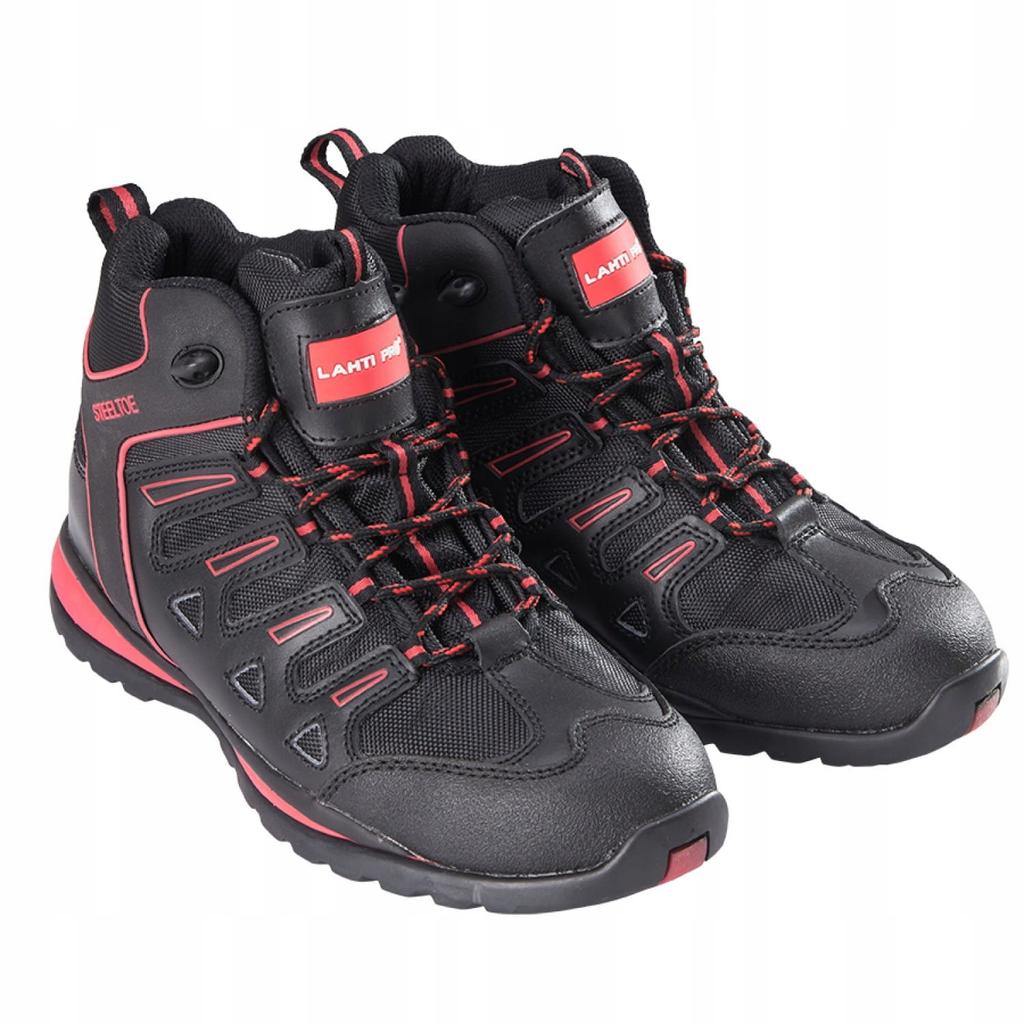 Leather Work Shoes Safety Ankle Boots Lahti Pro L30107 Size 1 Pc
