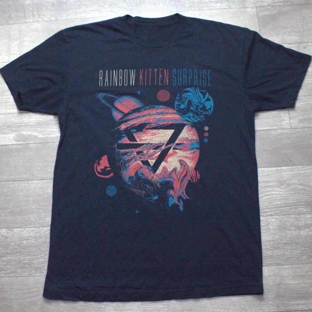 Rainbow Kitten Surprise The Friend Love Freefall Shirt Black Unisex S-5XL 1G0257 Unisex T-Shirt L