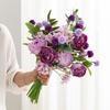 Artificial Flower Rose Bouquet For Wedding Decor Living Room Decoration, Wedding Hand Held Flower Simulation Rose Wedding Bouque