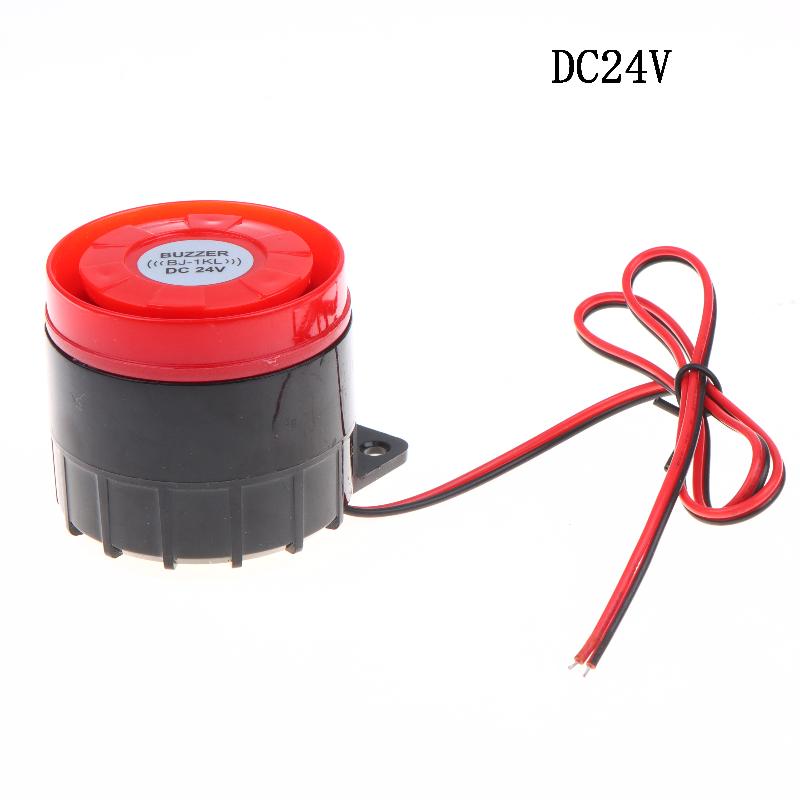 1 Stück Hochdezibel Ton- und Lichtalarm 12V 24V 220V Summer Diebstahlschutz Audio Elektronische Hupe Wasserdicht Staubdicht