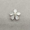 5pcs Cubic Zirconia Button for Clothing DIY Decorative CZ Sewing Buttons for Cashmere Knit Cardigan Shirt