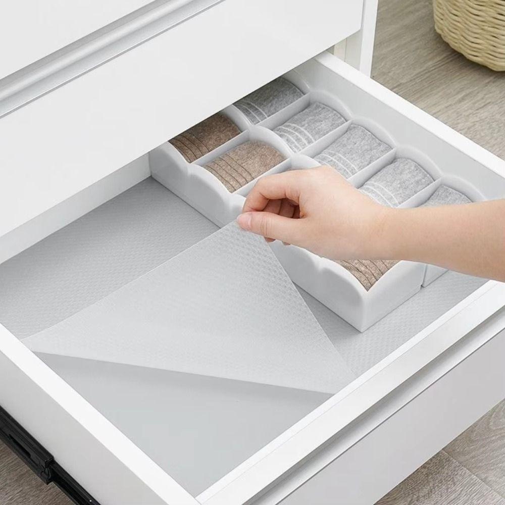 Cuttable Cabinet Drawer Placemat EVA Table Drawer Mats Shoe Cabinet
