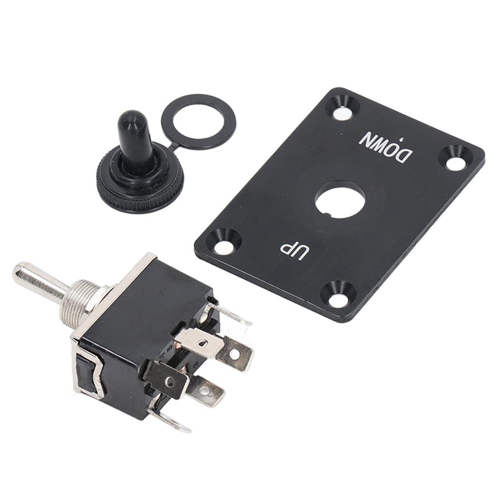 6-poliger Kippschalter 3 Positionen Momentary EIN Aus Wohnmobil Schalter für Motorsteuerung AC 20A 250V