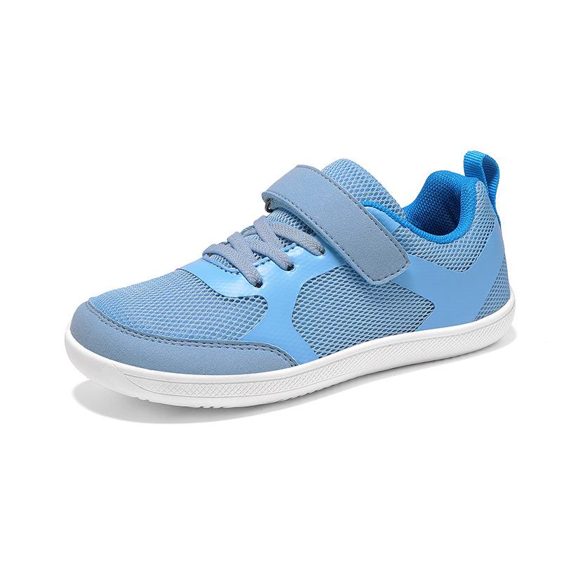Kids' Wide-Toe Casual Sports Shoes - Low-Top, Breathable, Outdoor Hiking Sneakers for Boys and Girls