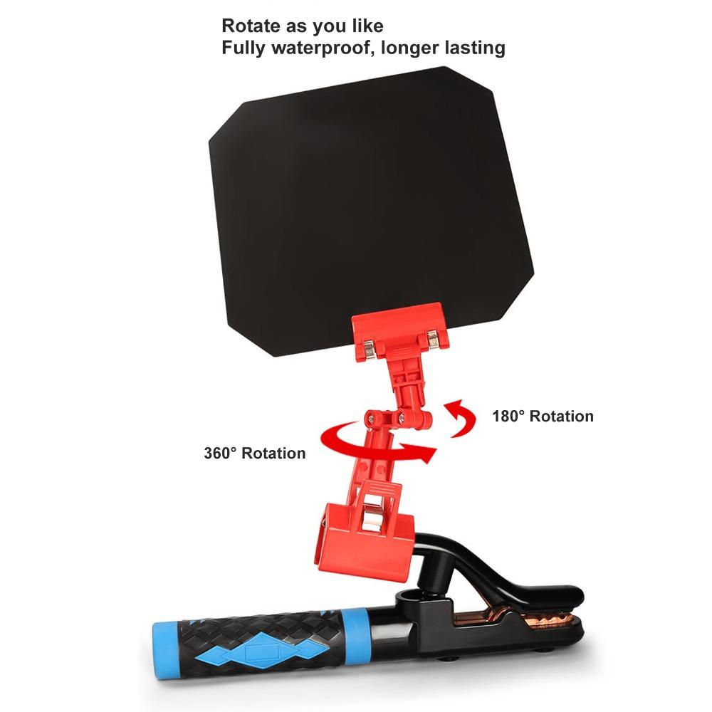 6pcs Clip-On Welding Blackout Panel 360°Adjustable Welder Blackout Panel  Workshop Use