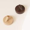 Adhesive Wall Hook No Drill Wooden Hook Wood Oil Waterproof Processing Hook for Bathroom Kitchen Coat Towels