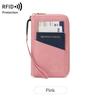 2024 RFID Anti-Theft Multi-Functional Passport and Travel Document Bag