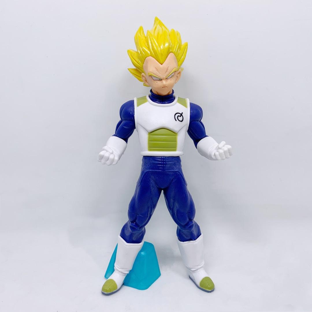 Super Saiyan, Sun Wukong, group upright, Vegeta, blue hair and yellow hair, model, ornament, boxed figure.