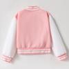 Abbigliamento Bambina Ragazza Cardigan a Maglia Stile College Giacca Baseball Casual Primavera e Autunno Ragazza Blocco di Colore Moda Stile College