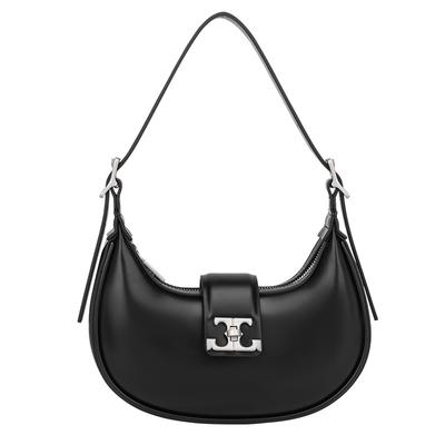 Sac pour femme Tendance Haut de gamme Léger Luxe Nouveau Sac bandoulière Croissant de lune Mode Sac d'aisselle Design de niche Sac à bandoulière